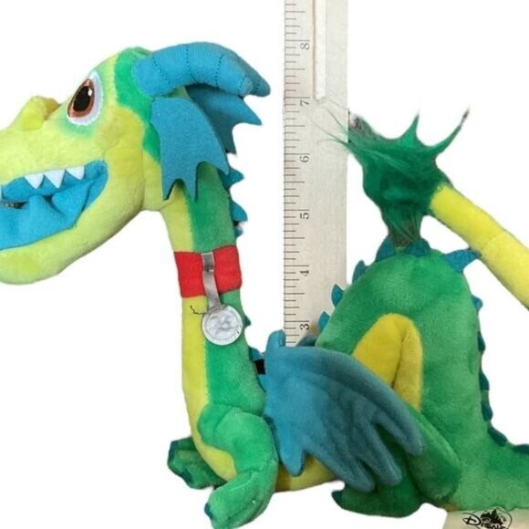 Onward Blazey the Dragon Green Plush Disney Store Stuffed Toy Pixar 8" - Picture 5 of 5